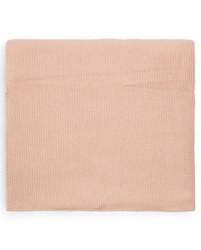 Couverture Tricot Rose